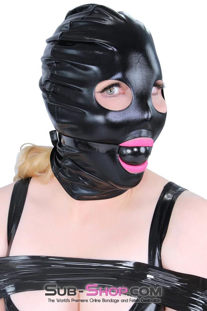 3484LB Shiny Spandex Open Mouth & Eyes Hood - Image 4