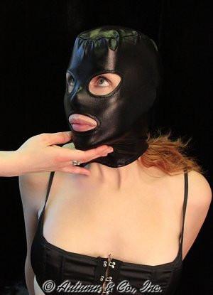 3484LB Shiny Spandex Open Mouth & Eyes Hood - Image 9