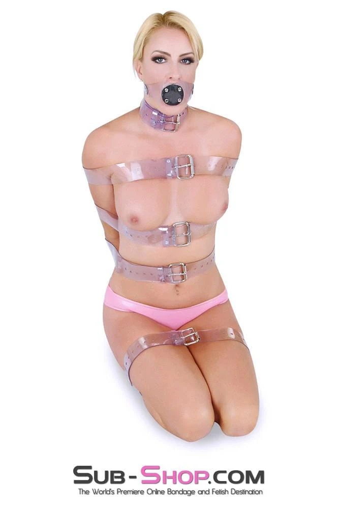 4766A Clearly Better 2" W-I-D-E Bondage Straps - 4 Sizes! - Image 5