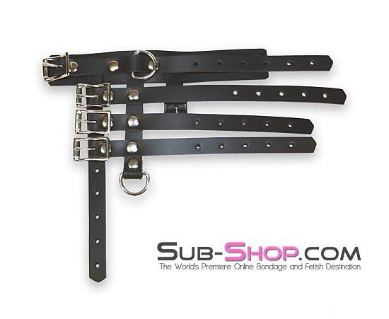 0785A Buckling Gates of Hell Cock Cage with Lead Ring - Image 6