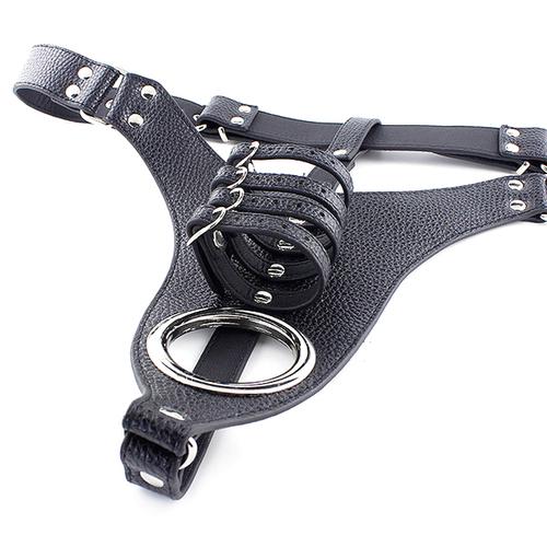 9815M   Cock & Balls Penis Straps Restraint Waist Harness - Image 3