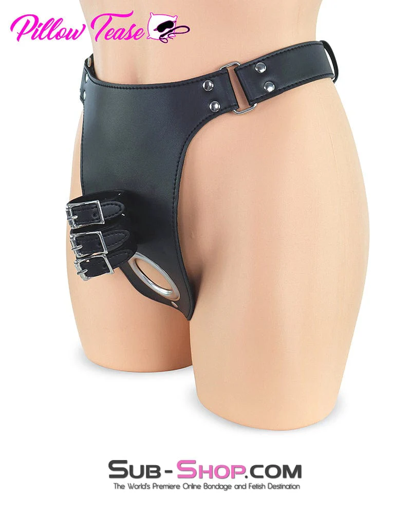 9815M   Cock & Balls Penis Straps Restraint Waist Harness - Image 4