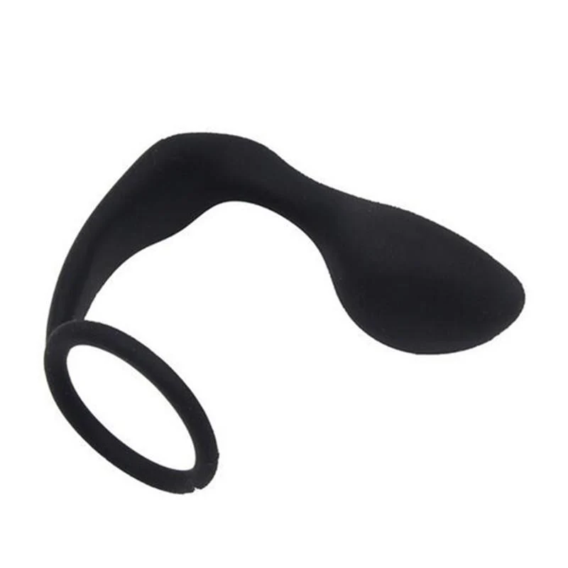 0336P Ass-Gasm Cock Ring & Butt Plug - Image 6