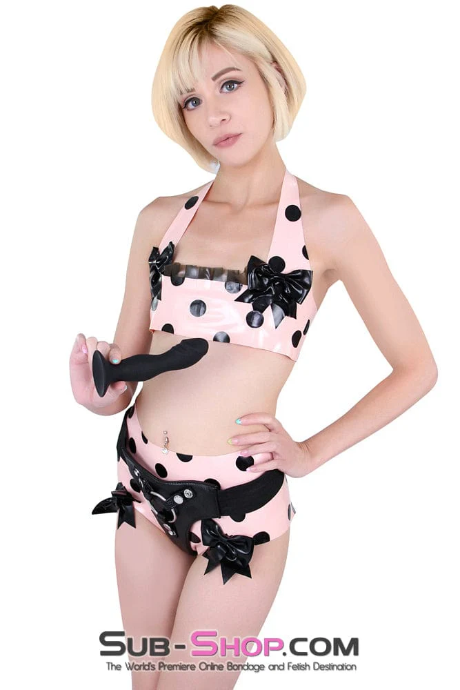 3487M      Black Silicone Ripple Dildo - Image 8