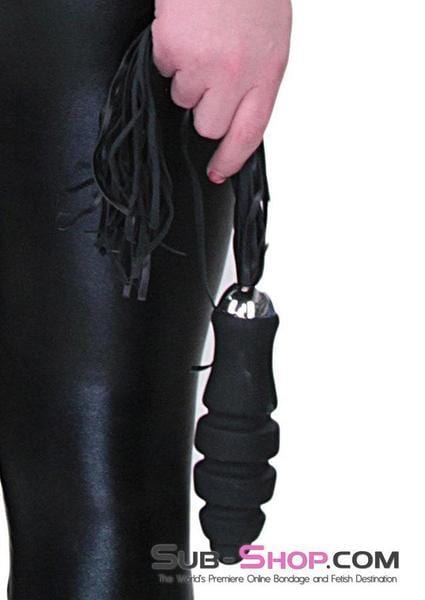 0889M      Deluxe Large Graduated Silicone Anal Dildo Whip - Image 5