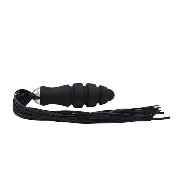 0889M      Deluxe Large Graduated Silicone Anal Dildo Whip - Image 6