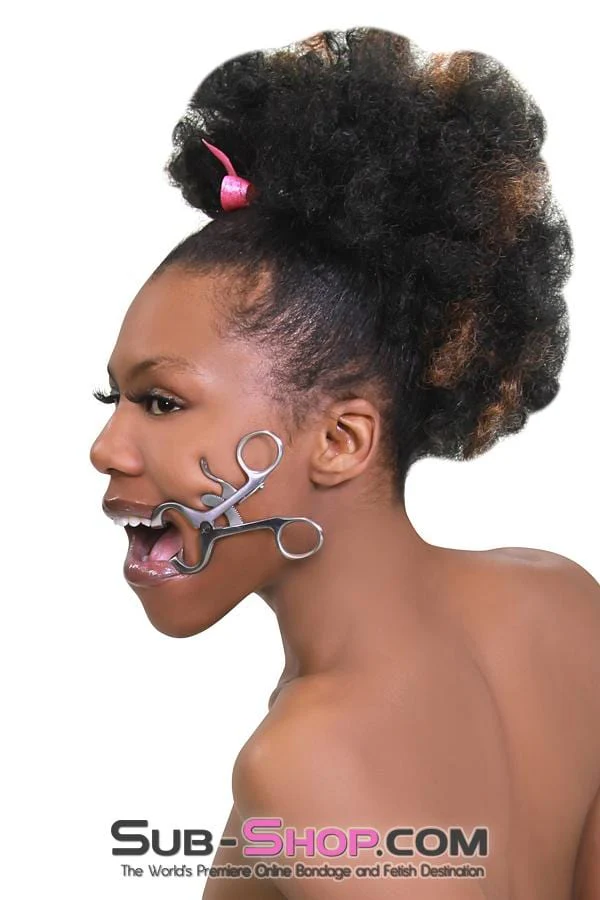 2487E Open Mouth Small Medical Fetish Molt Gag - Image 3