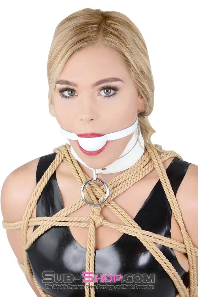 3667A      Pure Submission Locking Leather Collar - Image 10