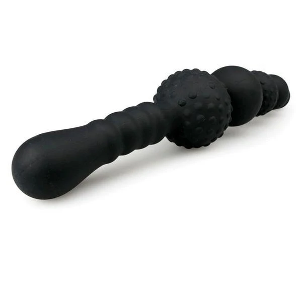 9770M      Ravishment Rod Graduated Nubby Silicone Stimulator with Grip Handle - LAST CHANCE - Final Closeout! - Image 3