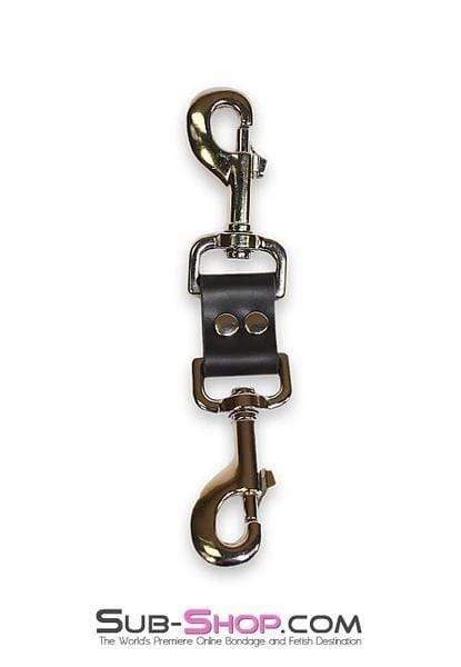 4733A      Short Leather Snap Hook Connector - Image 3