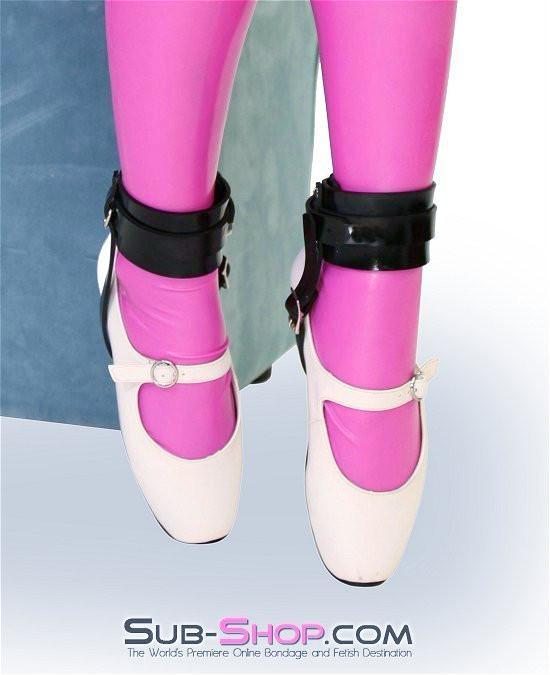 0969A-SIS      Sissy Vixen Rubber Stamp Shoe Bondage Cuffs - Image 17