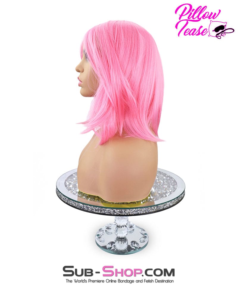 9957AE-SIS      Tickled Pink Sissy 13" Short Cosplay Role Play Wig - Image 14