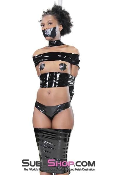 4709A World's Best Gag Tape, Black - Image 4